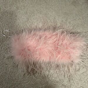 Lamarque crop feather top